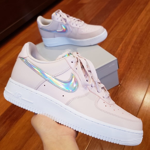 air force 1 low ess sneaker barely rose